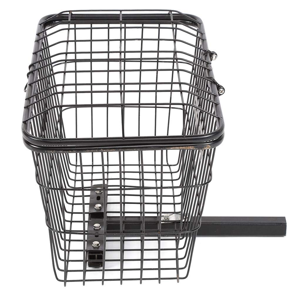 Soporte de Montaje para Cesta Trasera de Scooter de Movilidad, Accesorio de Modificación, Hierro, 32 x 21 cm, para Tubos Cuadrados de 22 mm