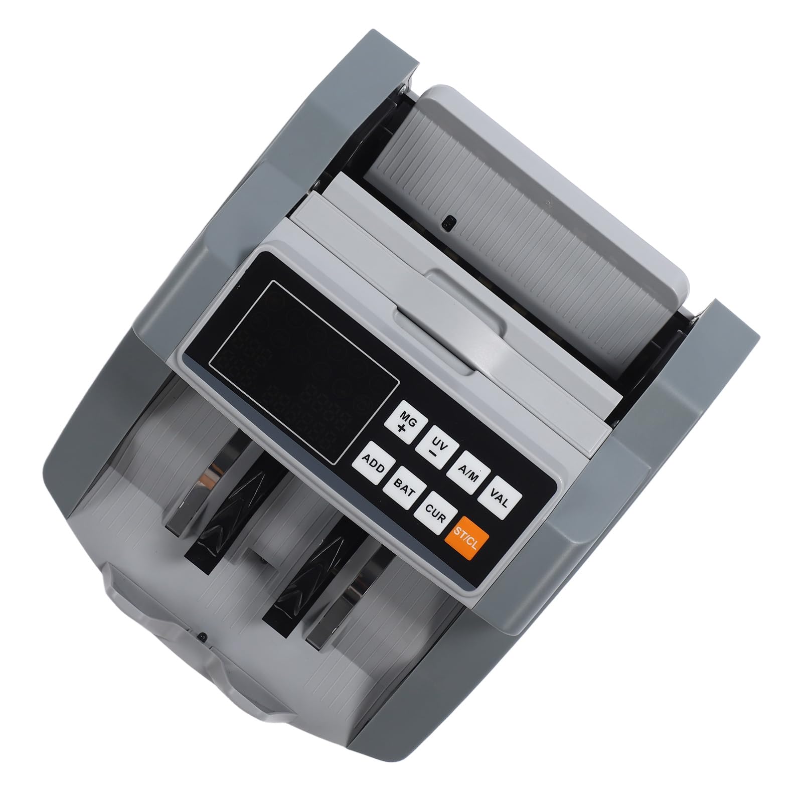 Contatore Automatico, Ad Alta velocità MG UG IR Banconote in Contanti con Display LCD Rilevatore Contabanconote per Negozi Centro Commerciale Spina Americana 100‑240 V UV