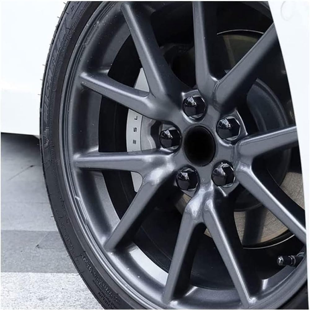 Tapas Tuercas Rueda Citroën Ds7 YYBCDSA 20 Piezas Tapa De Tuerca De Rueda, Para Citroen Ds7 DS 7 Crossback 2018-2023 Pernos Rueda Cubierta Prueba Polvo Antirrobo Proteger Accesorios,B-21MM Tapas Tuerca Rueda
