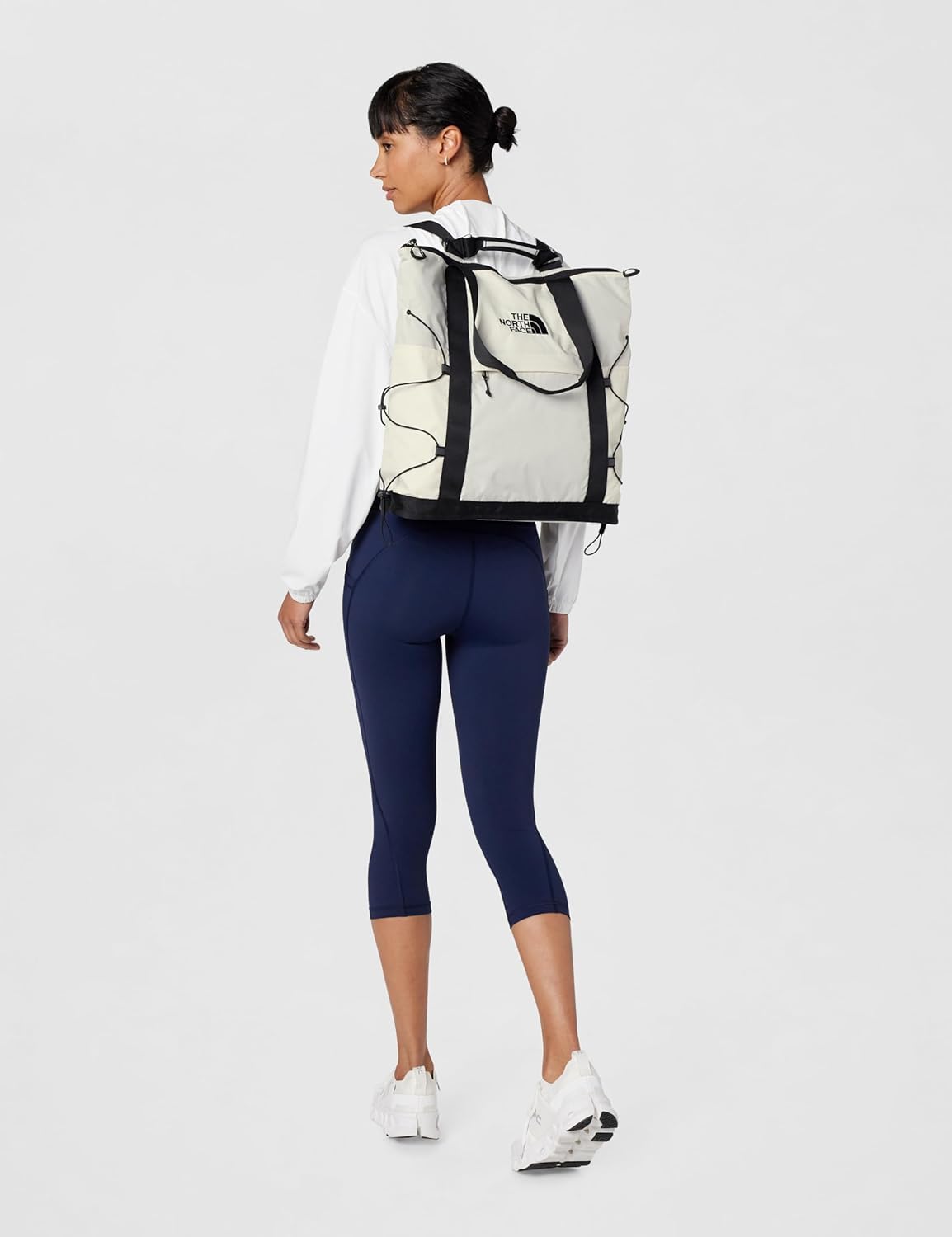 THE NORTH FACE Borealis Tote Bag | Over Shoulder & Backpack Carry Options, Water Repellent, 16" Laptop Sleeve