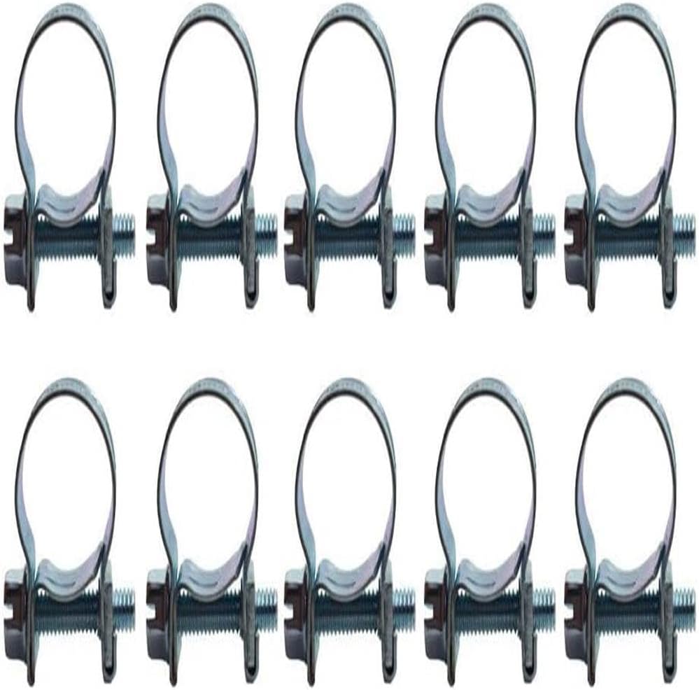 10 PCS 5/16" （13mm-15mm) FUEL INJECTION HOSE CLAMP/AUTO Fuel clamps New OEM Equivalent Replacement