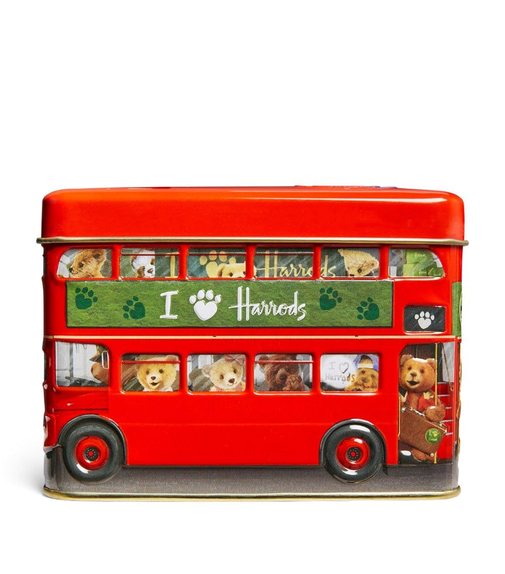 London Red Bus Fruit Jellies Tin, Money Box Keepsake, 200g