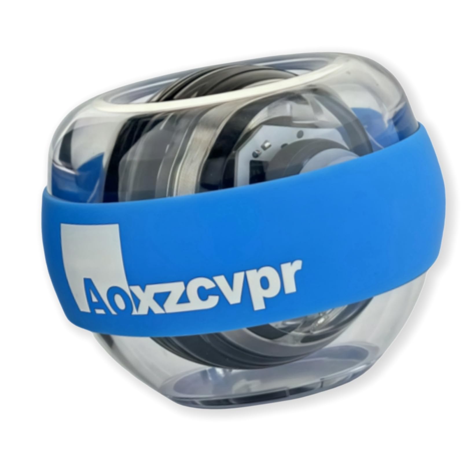 Aoxzcvpr Power Wrist ball auto start Gyro gyroscope torque Ball with LED Lights for hand trainer for sports enthusiasts. (Blue)