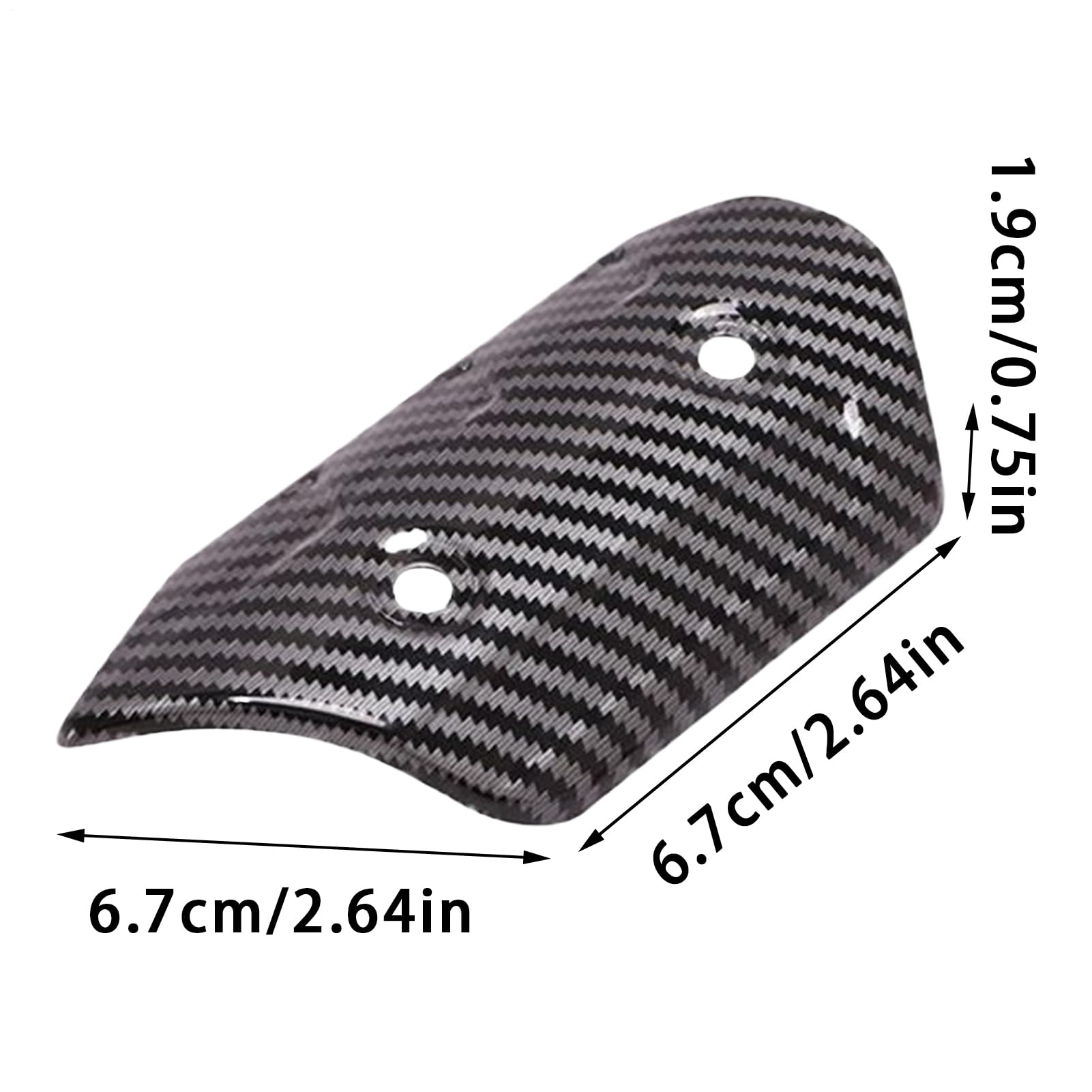 Protector Térmico De Escape - Anti Calor Y Tacto Seguro | Protector Térmico Para Tubo De Escape - Para Conduccion Segura En Exteriores Mantenimiento Viajes Proteccion Unisex
