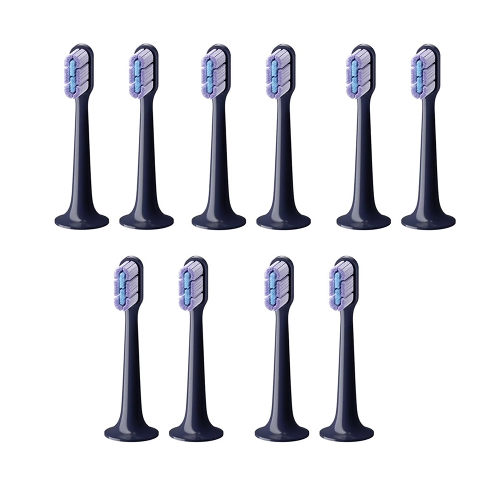 Compatible for Xiaomi Mijia Sonic Electric Toothbrush T700 Head Universal High-Density Brush Head Teethbrush Replacement Heads(10pcs)