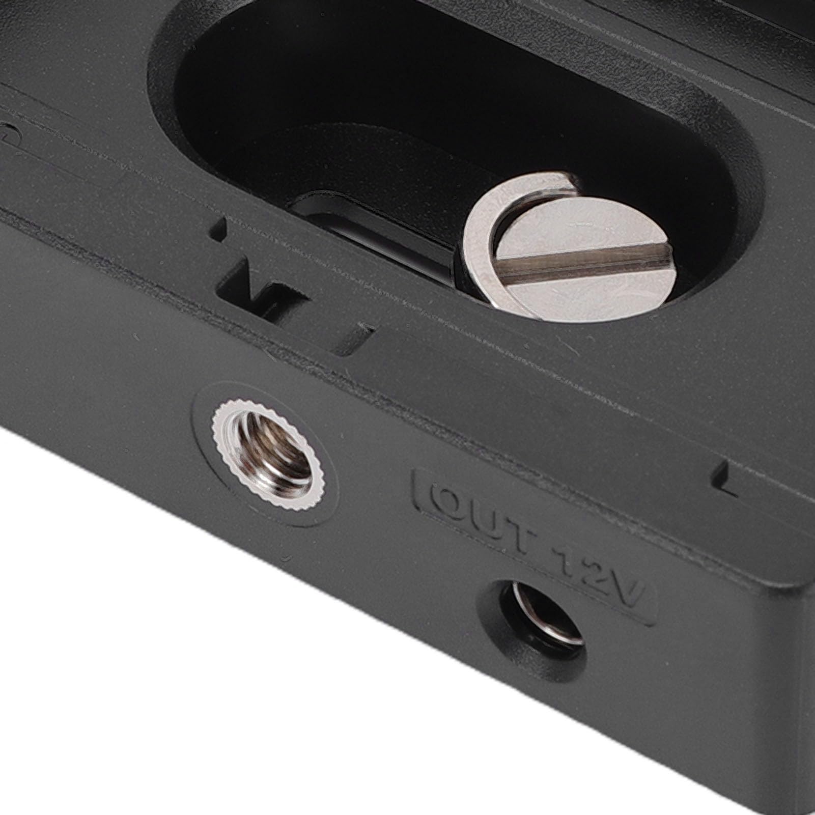 Płytka Adaptera do Baterii NP F970 F750 F550, Aluminiowa, z Portem USB C,