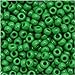 Toho Round Seed Beads 8/0 #47D 'Opaque Shamrock' 8 Gram Tube