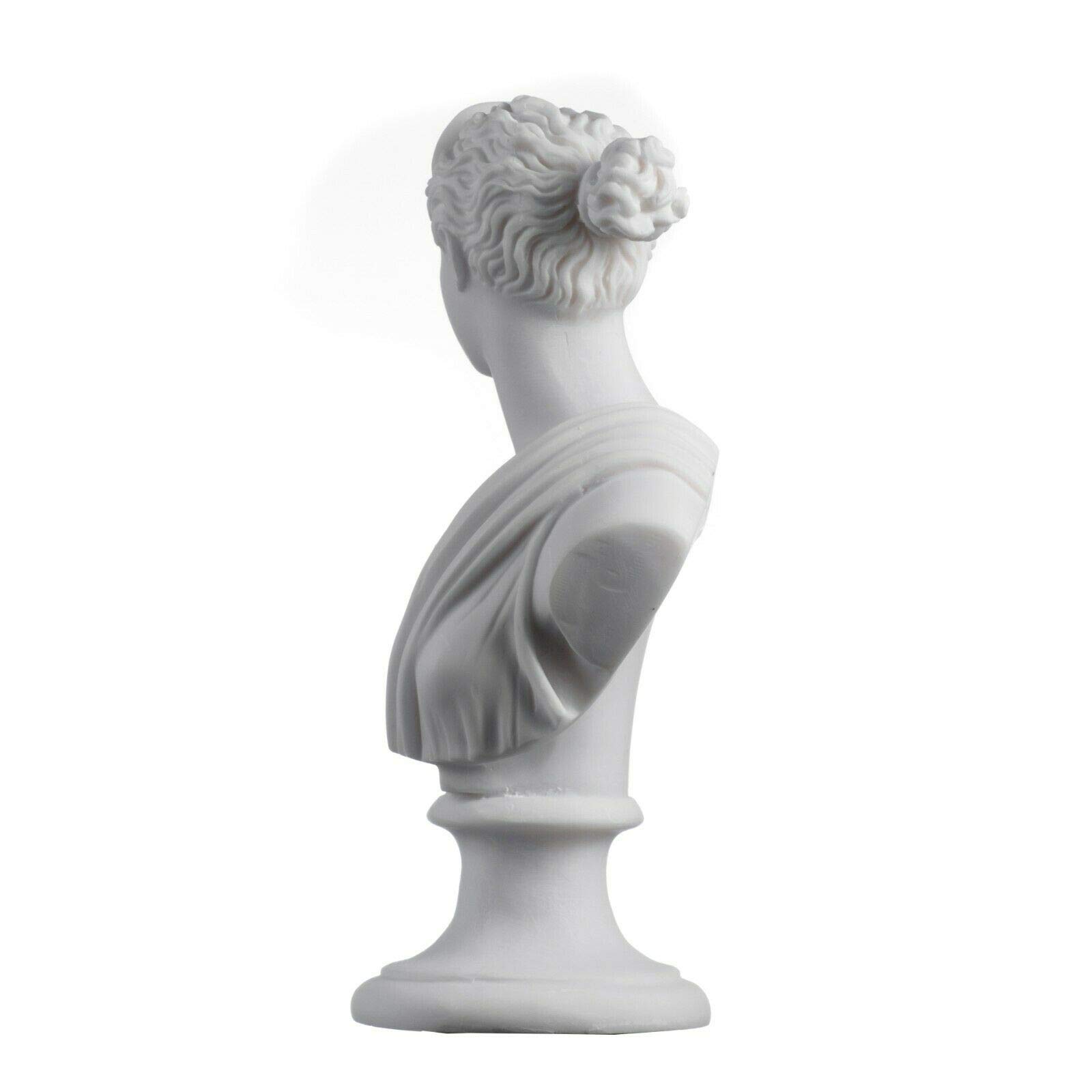 BeautifulGreekStatues Artemis Diana - Estatua griega de la naturaleza de la luna y la diosa de 8.66 pulgadas