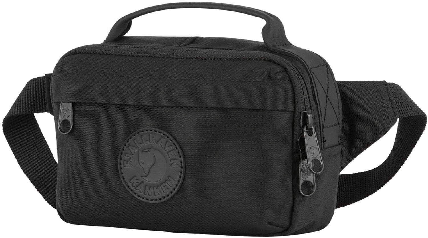 Fjällräven Bolso de la Correa Bolso Bandolera Kånken No.2 Hip Pack Black - Black Negro