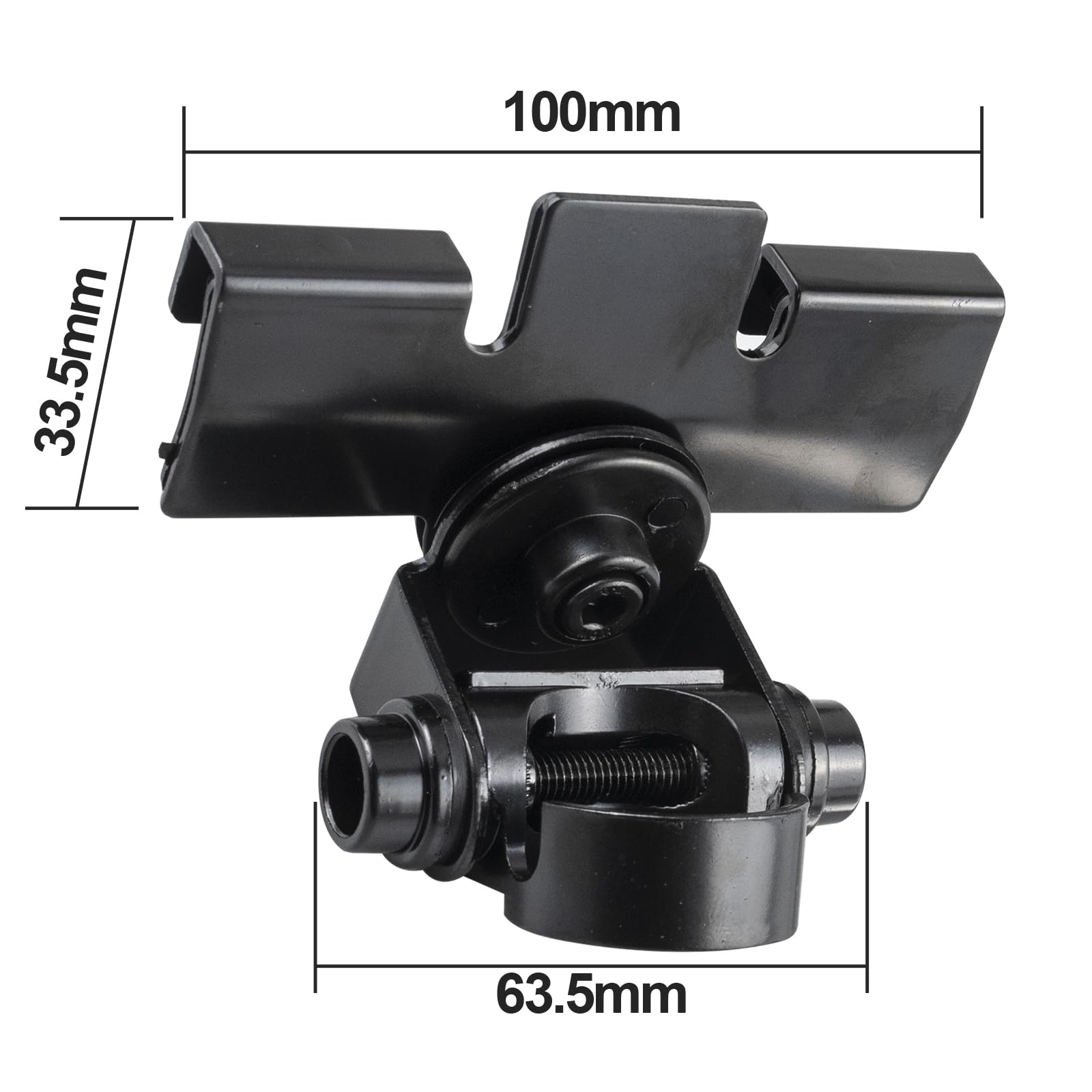 Supporto per antenna NMO regolabile con connettore maschio UHF PL259 RG58U cavo 5 m, per camion, auto, prosciutto, radio mobile, installazione senza trapano