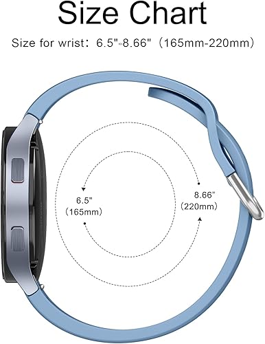 Miniatura 3 de AK Correa de repuesto ajustable para Samsung Galaxy Watch 5 de 1.575 pulgadas, 1.732 pulgadas, Galaxy Watch 5 Pro de 1.772 pulgadas, 0.787 pulgadas,