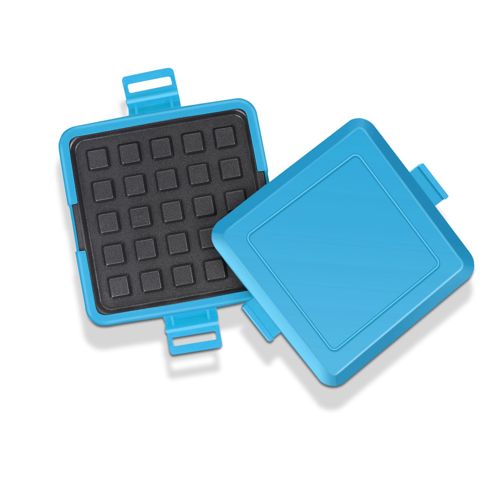 Hztyyier Macchina per Al Microonde in Silicone per Pasti Veloci e Deliziosi - Utensile da Sicuro (BLUE)