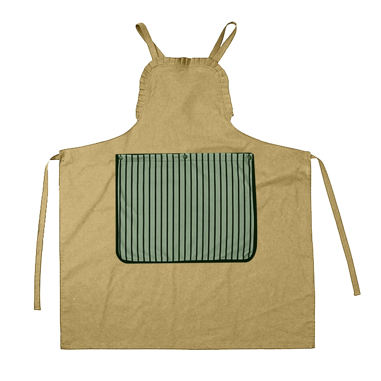ZEPFJHE Lace Trim Cotton Apron with Interchangeable Wipe Cloth Modern for Kitchen Daily Cooking Household Task Household