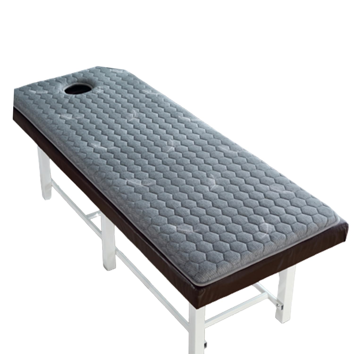 Lxjddld Style Beauty Salon Bed Mattress With Breath Hole,Massage Table Lash Bed Mattress Topper Memory Foam,Trapezoidal Head Spa Bed Mattress Pad,Lash Bed Mattress Topper Without Bed,,80X190cm 4Cm