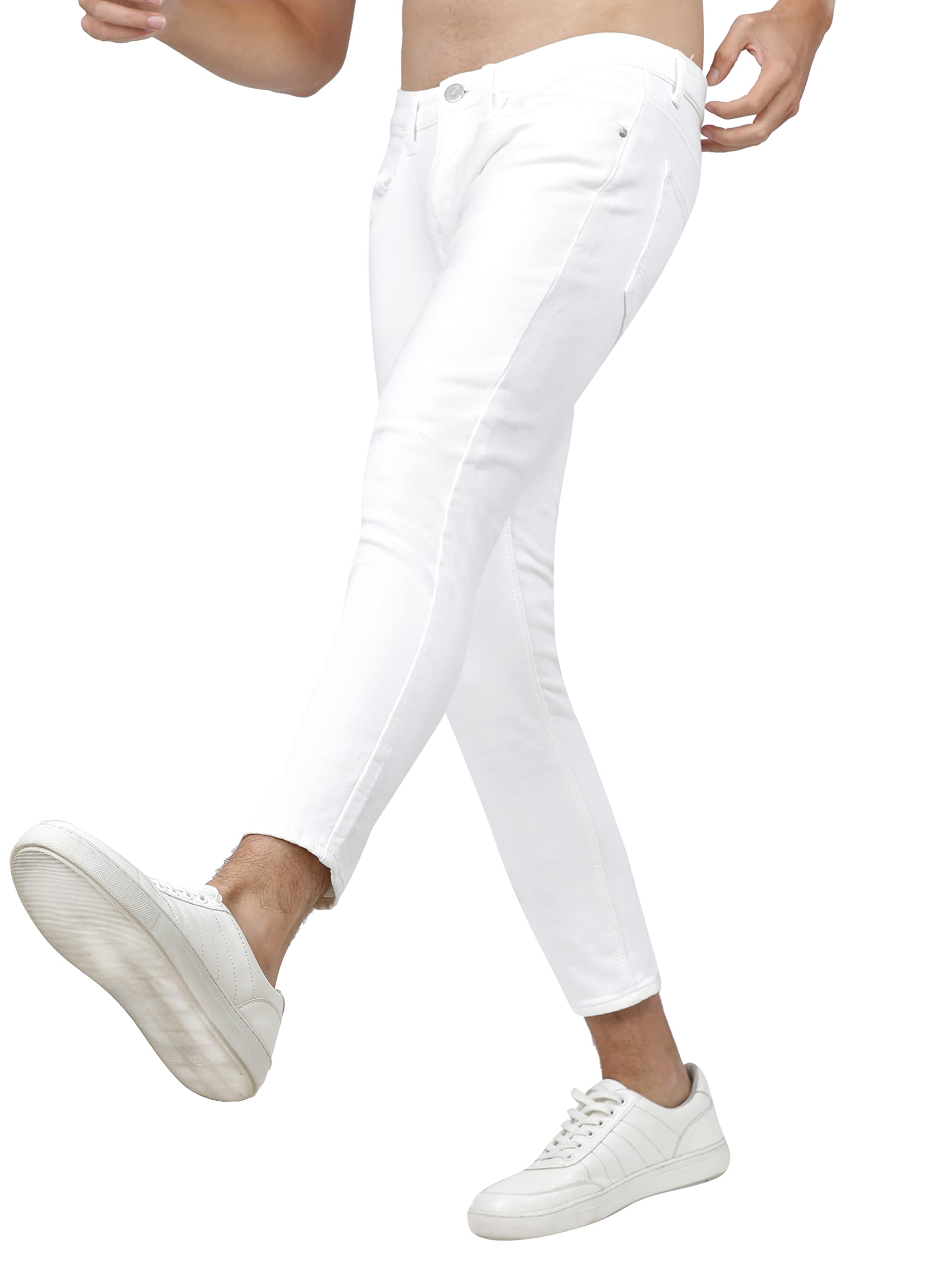 KETCH Men Tapered Fit Mid-Rise Jeans