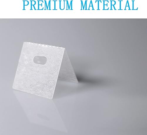 Miniatura 2 de 30 juegos (60 piezas) paneles de listones de repuesto para persianas verticales, kit de pestañas de reparación de persianas verticales, fijadores de