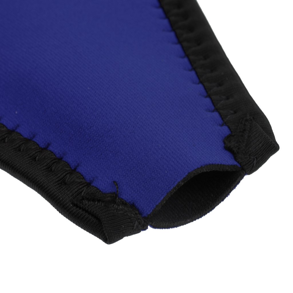 Easnea Scuba Mask Strap Cover, Comfortable Neoprene Swimming/Snorkeling Goggles Strap - Choice of Color Dark Blue (NFL05407)