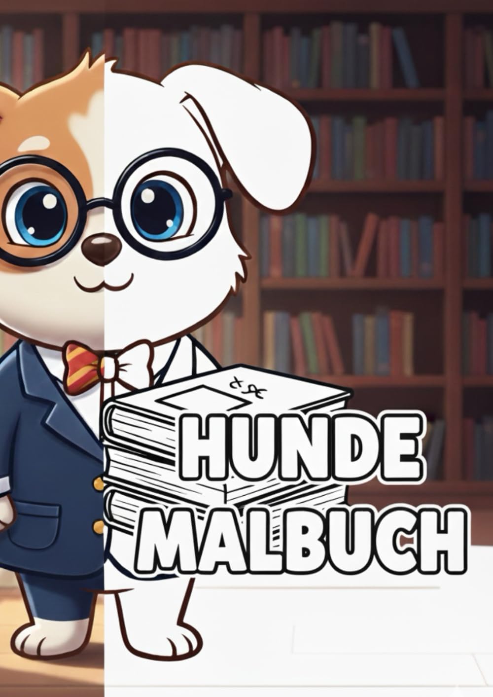 Hunde Malbuch / Ausmalbilder / Kindermalbuch / Malbuch: Hunde Ausmalbilder für Kinder ab 3 Jahre: Hunde Malbuch Ausmalbilder / Kindermalbuch / Welpen Malbuch