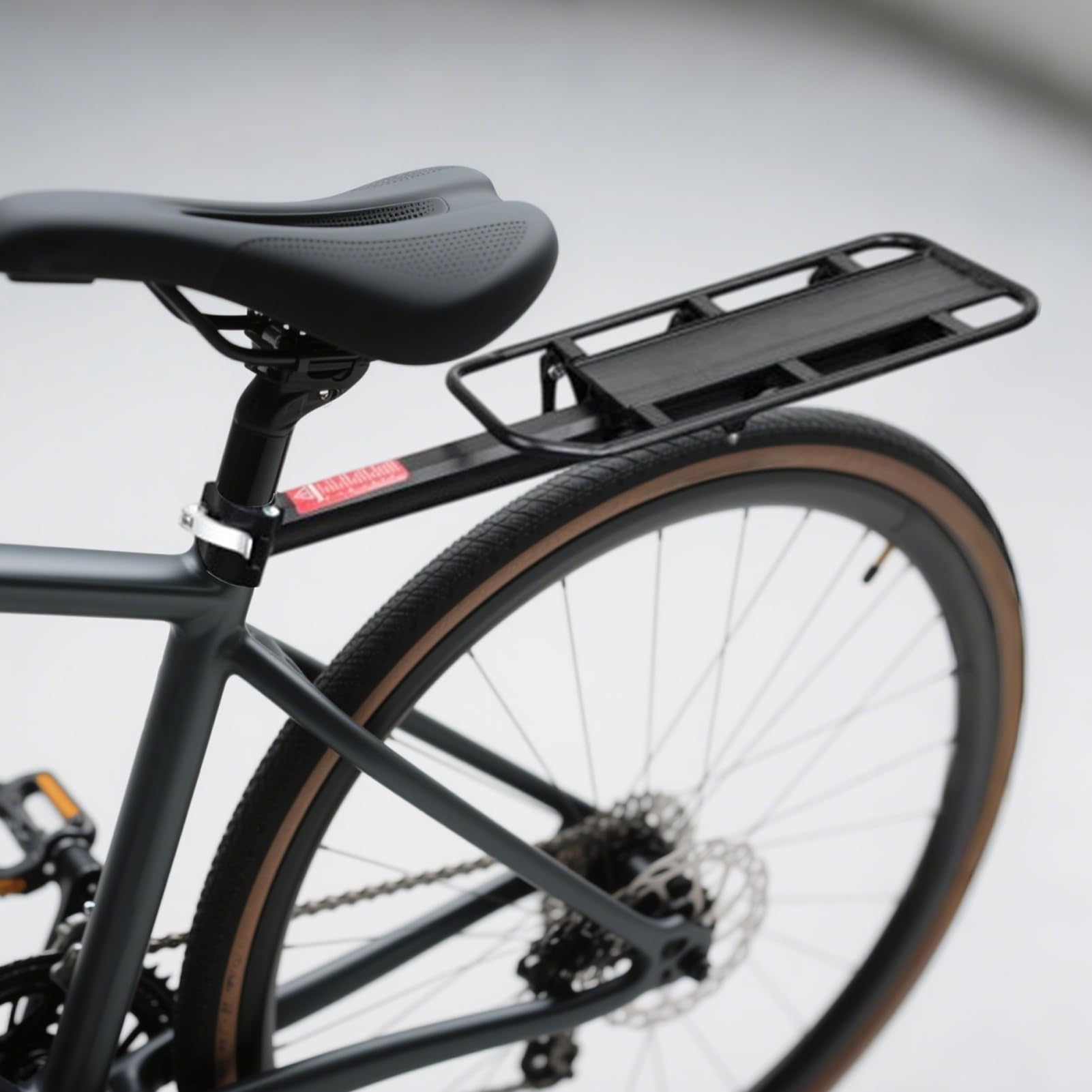 Fahrrad Rack Mountainbike Aluminiumlegierung Einstellbare Schnellspanner Gepäckträger Sattelstütze Sport & Freizeit