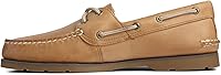 Sperry Top-Sider Leeward 2-Eye Boat Shoe - Hand-Sewn Leather, Water-Resistant, Non-Slip Rubber Sole for Nautical Grip