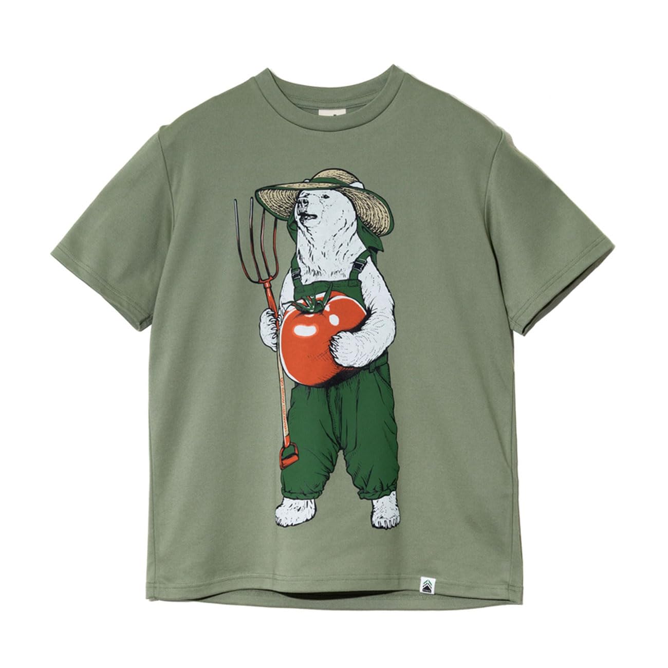 (ゴースローキャラバン)go slow caravan PIECLEX ファーマークマ半袖Tシャツ(349301)