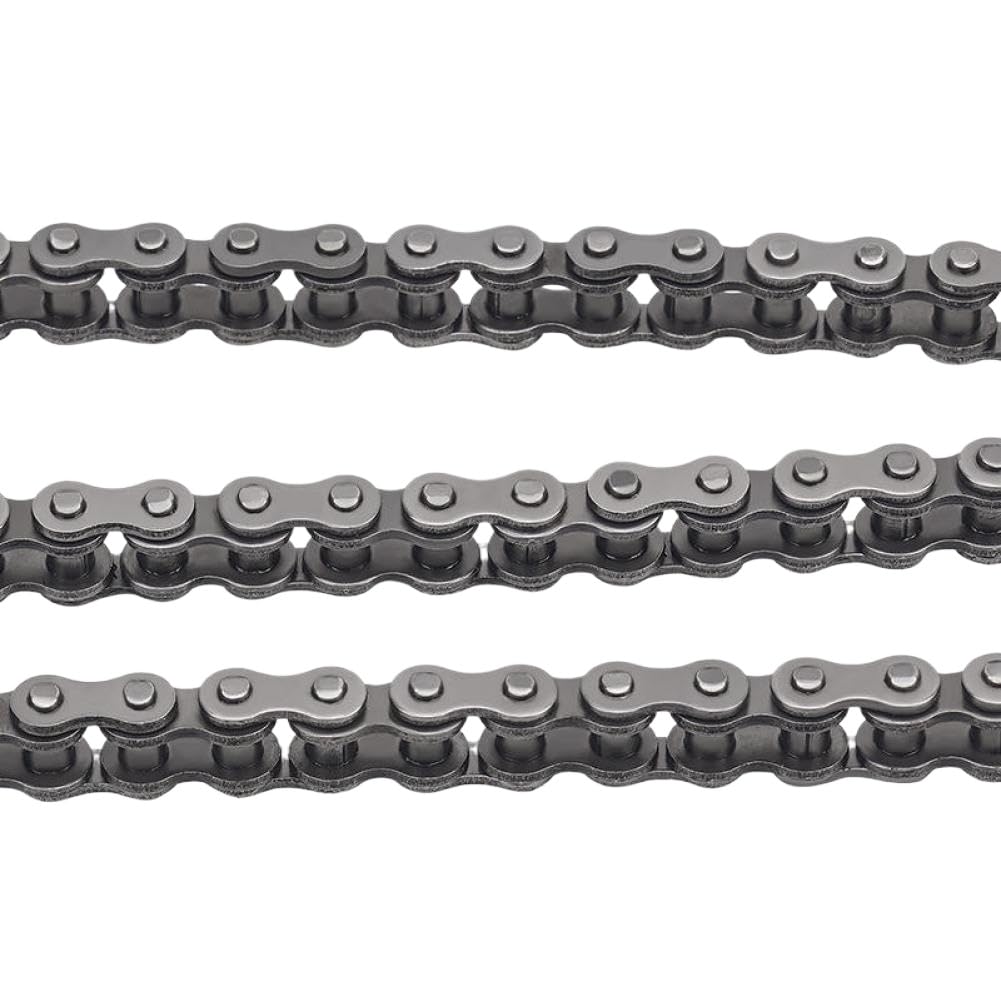 Cadena de Transmisión para Motocicleta con Rodillos de Accionamiento 110 Eslabones Compatible con XV250 V XV125 XV240 XV250S Virago SRV250