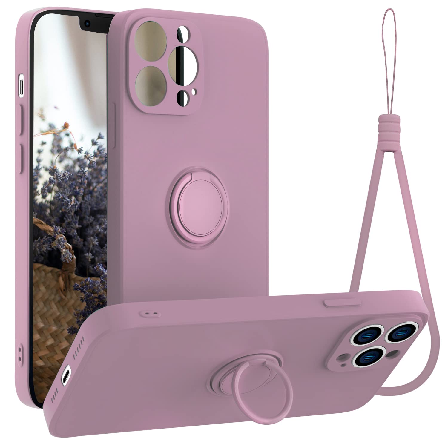 Amazon.co.jp: NETDUKE iPhone 13 Pro Max ケース シリコン カメラ保護 