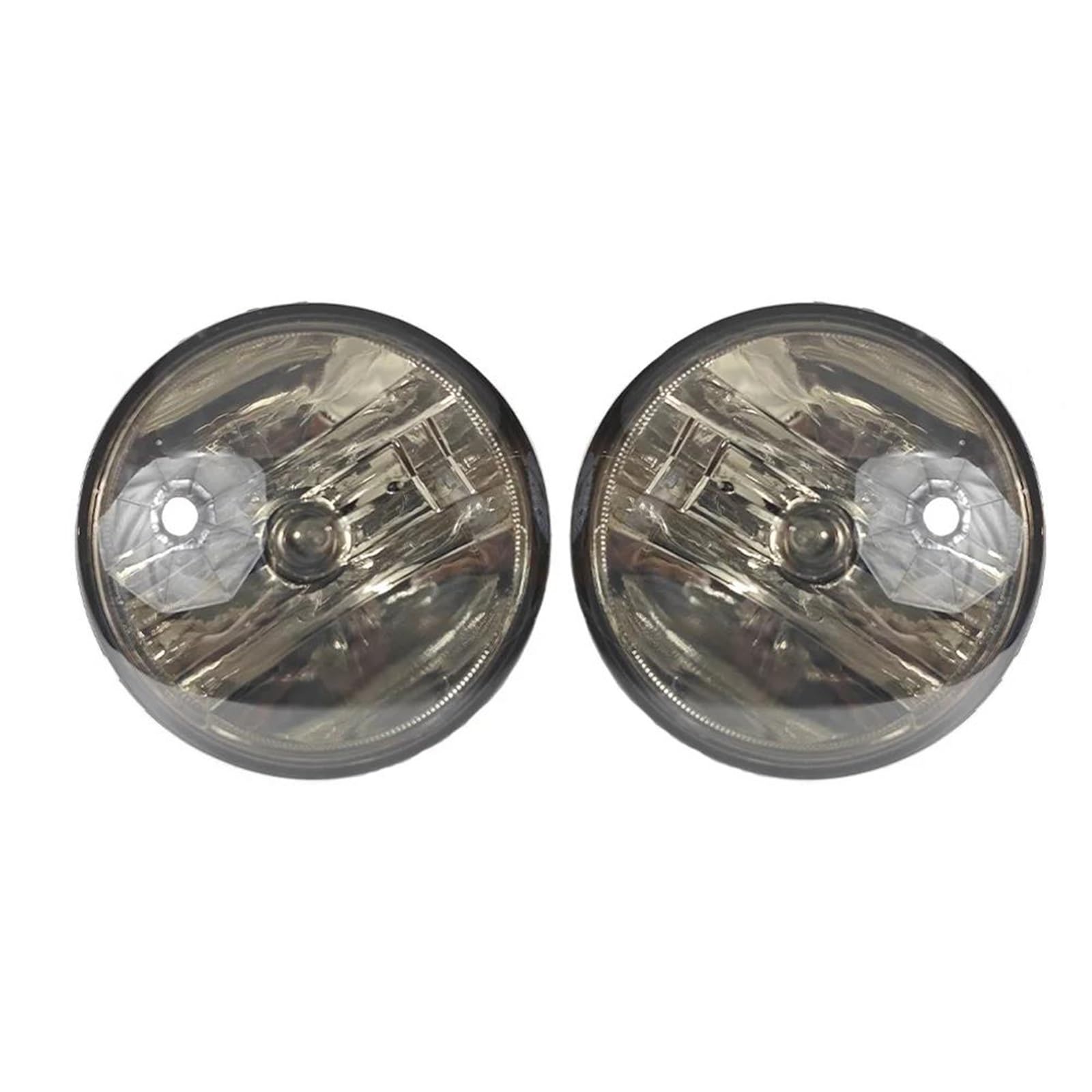 LED Fog Light Pair Left&Right Fog Lamp Assembly For Chevy For Avalanche 2007-2013 Front Bumper Anti Light 15839896(Pair Grey)