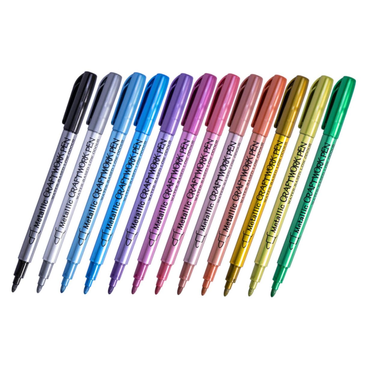 3 Set Di Pennarelli Per Pittura Set Di 12 Pennarelli Colorati Con Punta in Metallo Pennarelli Con Sigillo Di Cera Per Progetti Artistici Di Verniciatura Di Pneumatici 12 Pezzi * 3