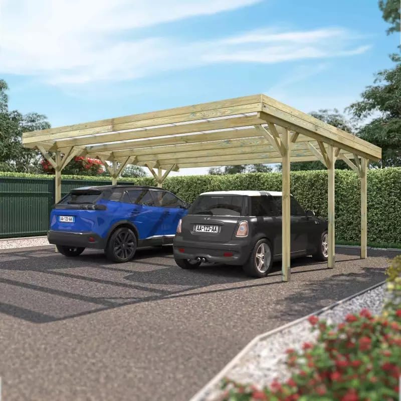 Carport Jean - double - 30,9m² - Cerland