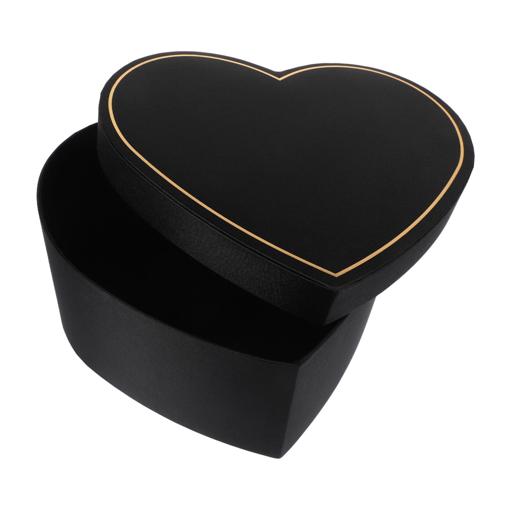 LRXIYODE Herzförmige Geschenkbox Stoffbox mit Deckel Langlebige Aufbewahrungsbox für Schmuck Süßigkeiten und Kosmetik Elegante Verpackung für Jahrestag und Valentinstag