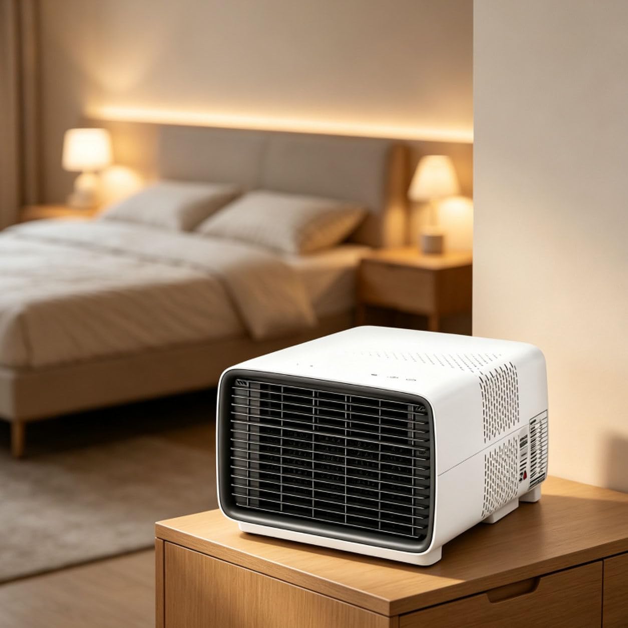 DIUNAOZI Compact Portable Air Conditioner Mini AC for Tent Camping & RVs 2700 BTU Real Compressor, 3-in-1 Cooling, 280W Low Wattage, 45dB Quiet Operation, Easy Setup Personal Cooler with Remote
