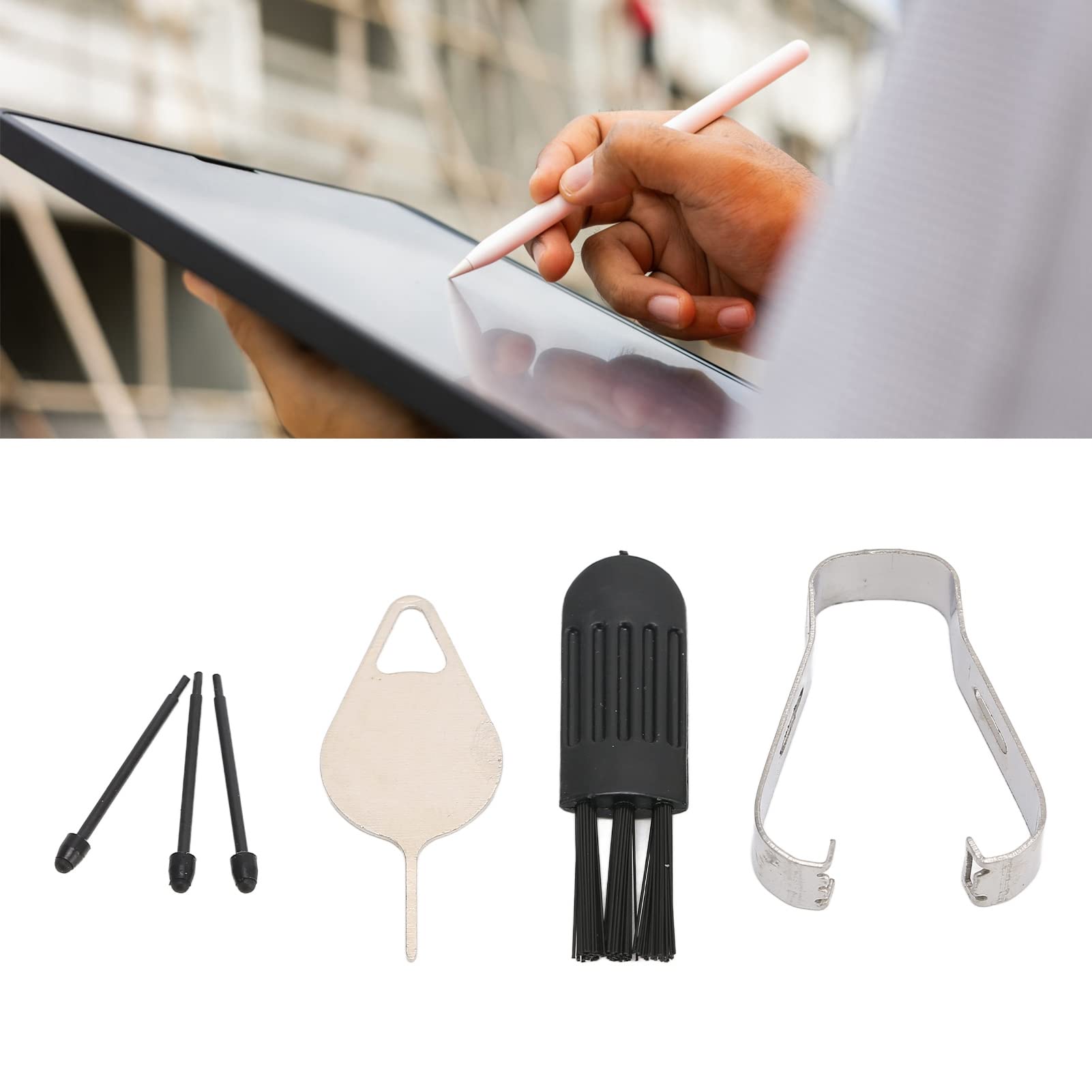 3 Stuks Touch Stylus Tips Penpunten Met 1 Clip Voor Galaxy Z Fold 3 4 Fold3 Fold4 Spen Pro Tips Kits