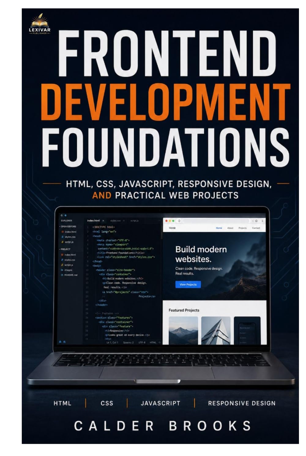 FRONTEND DEVELOPMENT FOUNDATIONS: HTML, CSS, JavaScript, Responsive Design, and Practical Web Projects