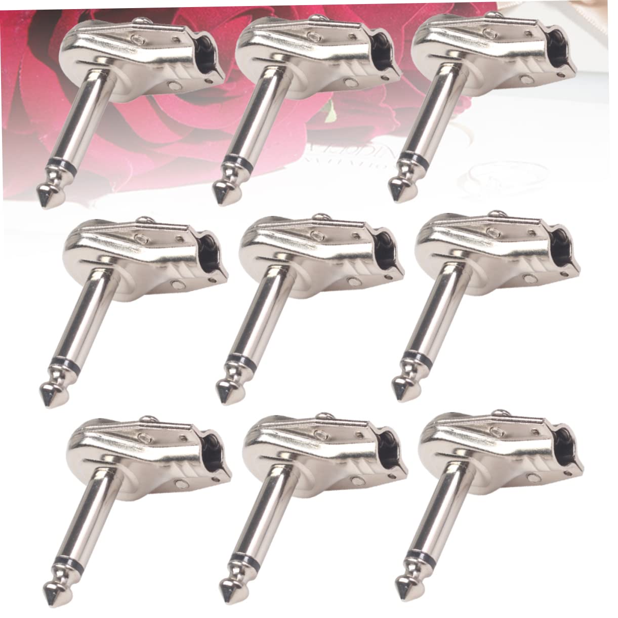 Abaodam 20stücke Teiliges Effektpedal-steckeradapter Gitarre Hochwertige Verbindungselemente Platzsparend Für Pedalboards Langlebig Für Profis Und Liebhaber