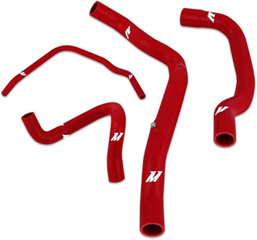 Mishimoto MMHOSE-TINY-01RD Silicone Radiator Hose Kit Fits Mini Cooper S 2002-2008 Red