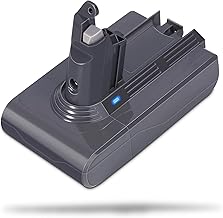 KUNLUN Replacement Battery for V6 DC62 DC59 DC61 DC58 DC72 SV03 SV04 SV05 SV06 SV07 SV09 21.6V 4500mAh