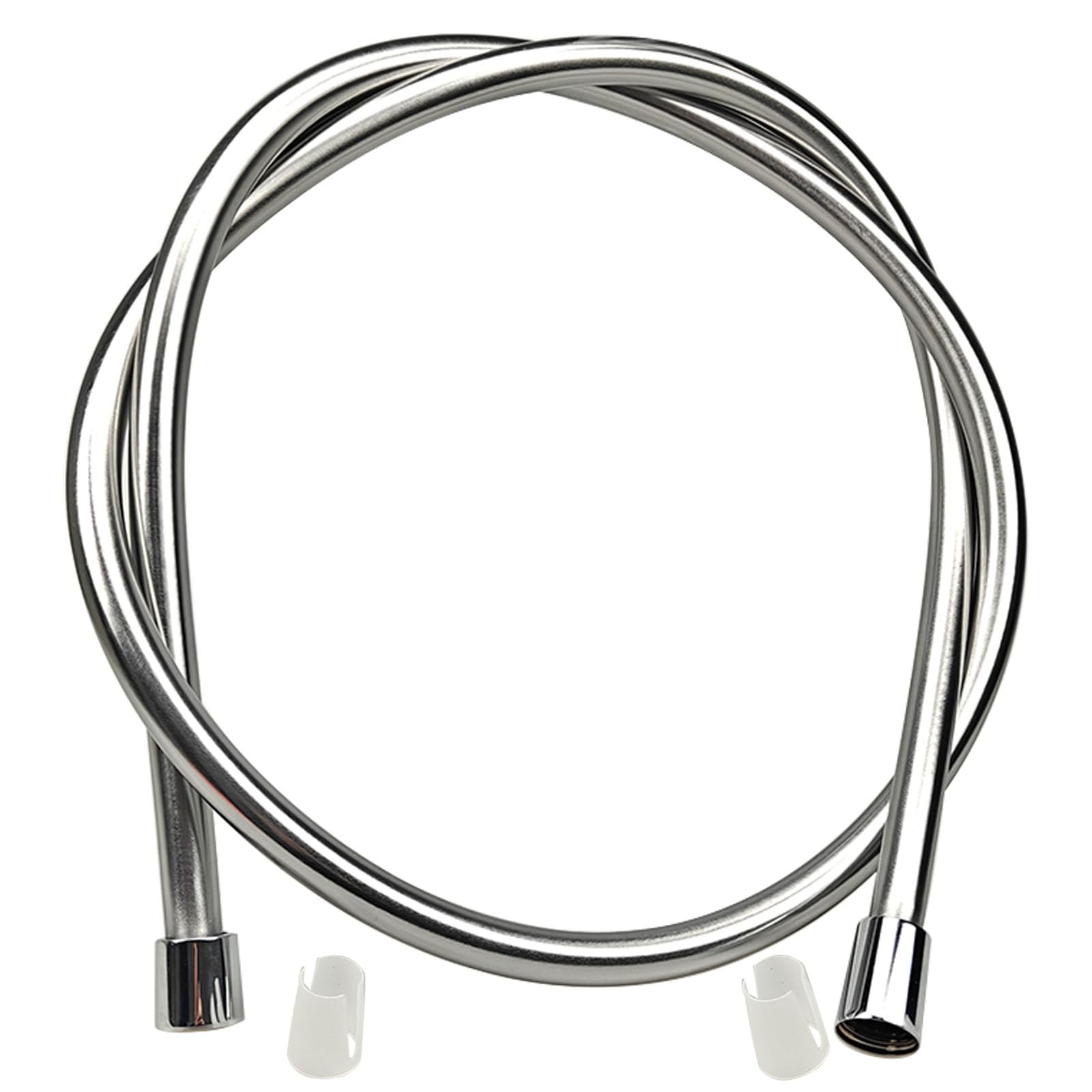 Photo 1 of 28276003 Handheld Shower Hose Replacement Parts for Hansgrohe,Hand Head Hose 63 Inch for hansgrohe shower system, 1-Inch Modern Coordinating Chrome, 28276823
