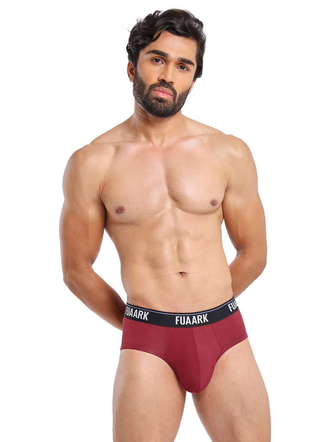 fuaark Men's Underwear Micro Modal Brief with Stretchy Fabric, Anti-Bacterial and Anti-Roll Waistband-picture-49