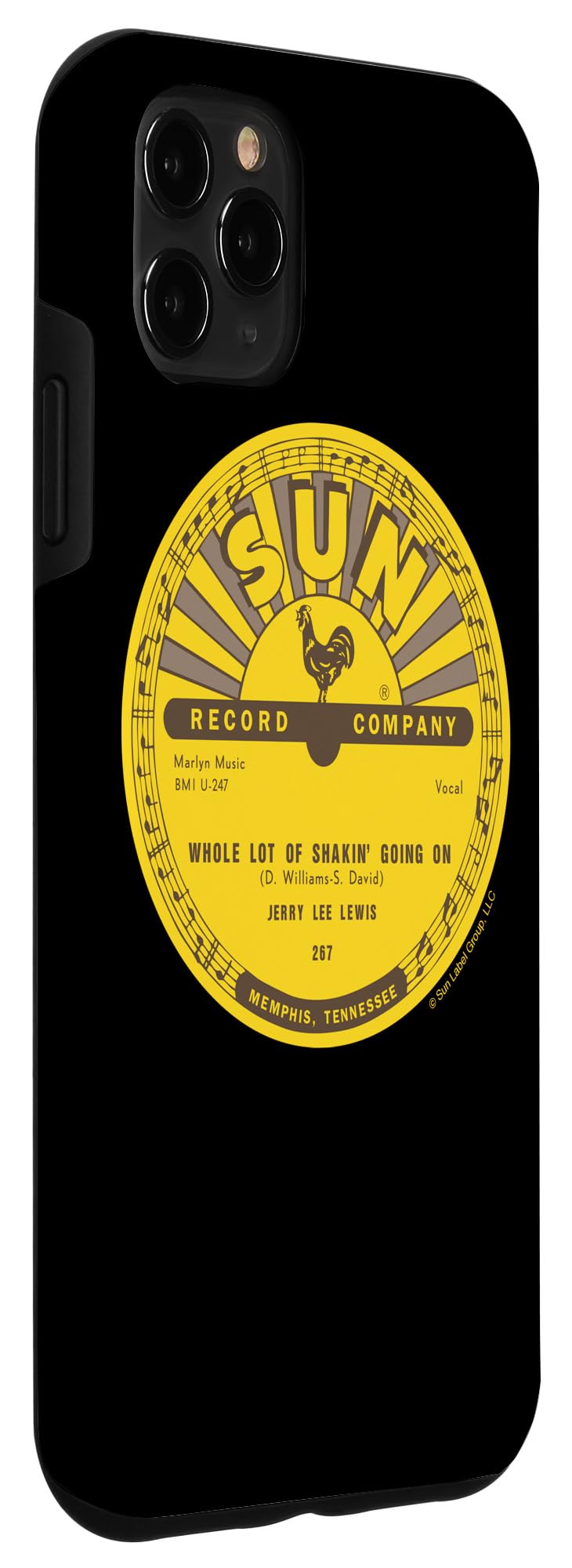 iPhone 11 Pro Max Sun Records Vinyl Jerry Lee Lewis Whole Lot of Shakin' Case - Image 3