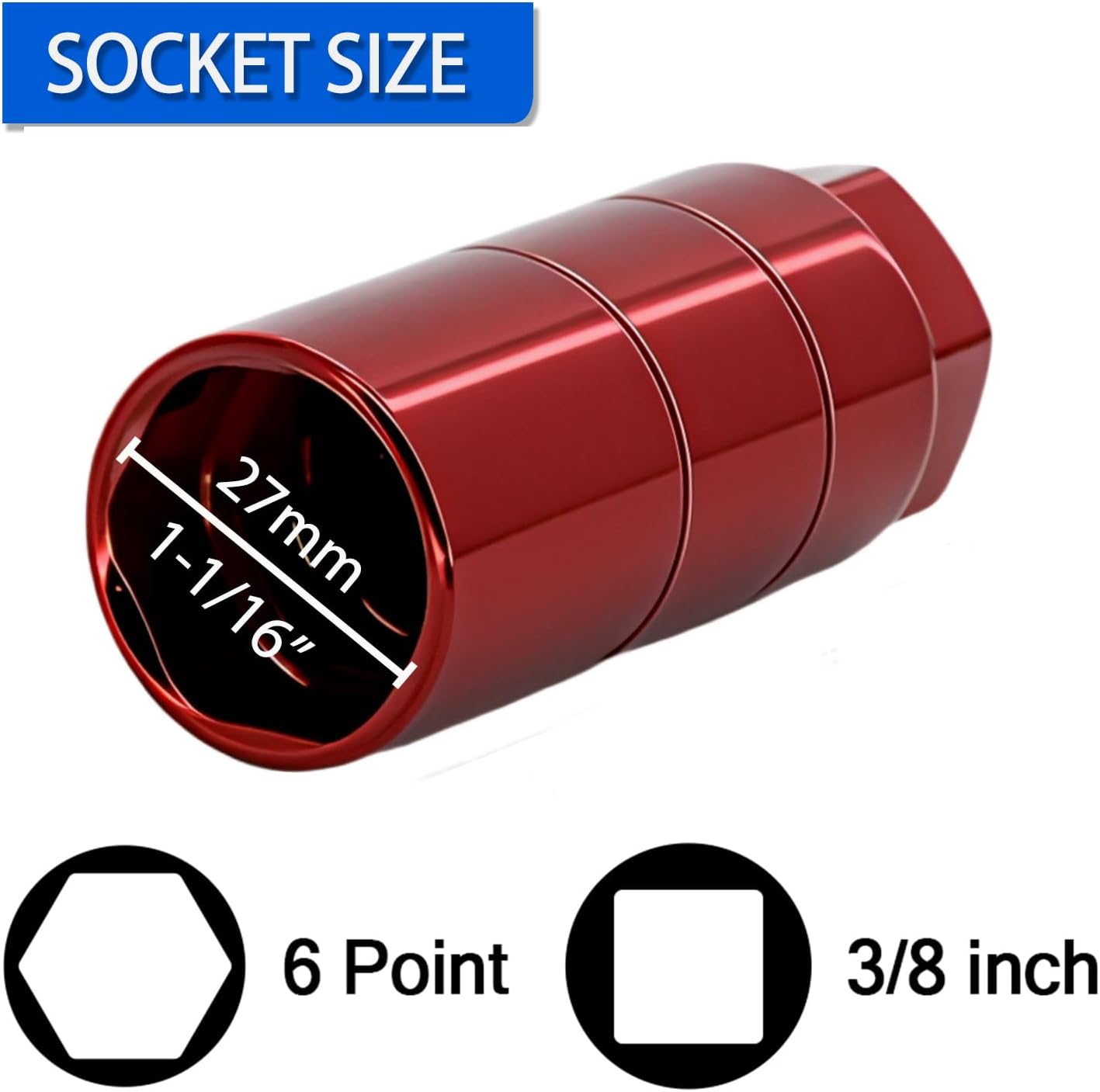 12673134 PS690 Oil Pressure Sensor for Chevy Silverado 1500 2500 3500 Express Avalanche Camaro Tahoe Colorado Cruze Equinox Suburban & GMC Savana Sierra Yukon Canyon Replaces 926041 W/Red Socket