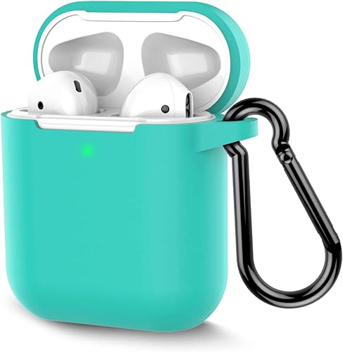 Miniatura 1 de Coffea - Funda protectora de silicona con llavero para audífonos AirPods 2 de Apple