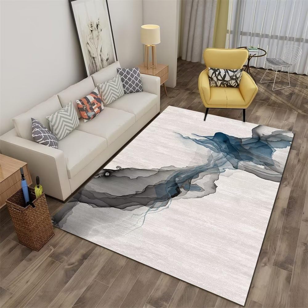 Alfombra Entrada casa Geometría Moderna Alfombra salón Multicolor alfombras Rebajas Habitacións Alfombraes cojin para Lectura Infantil Alfombra Bebe Juegos160x230CM