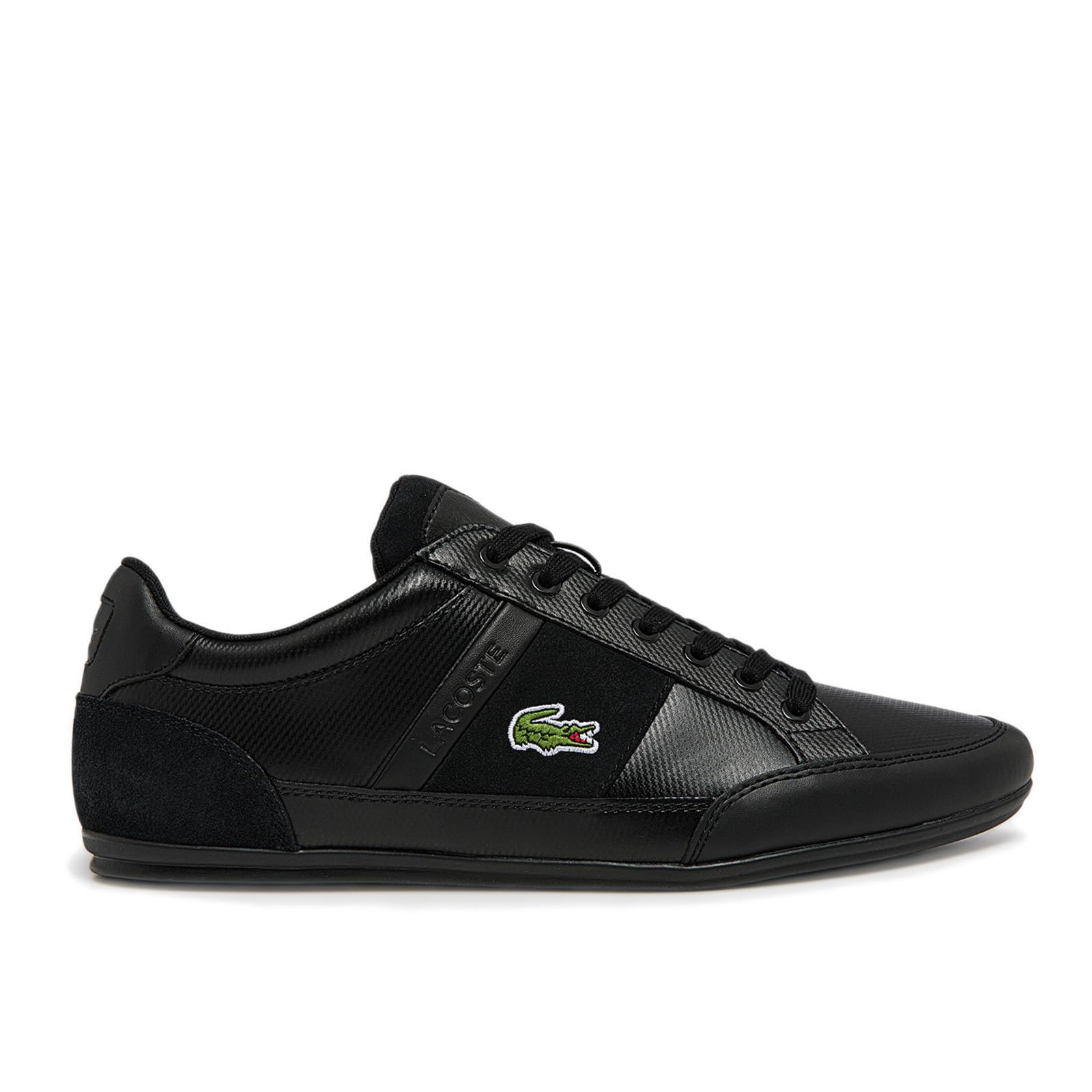 Lacoste Mens Chaymon BL Leather and Synthetic Tonal Trainers Black (B0D5YJS69P) Amazon Price History, Amazon Price Tracker