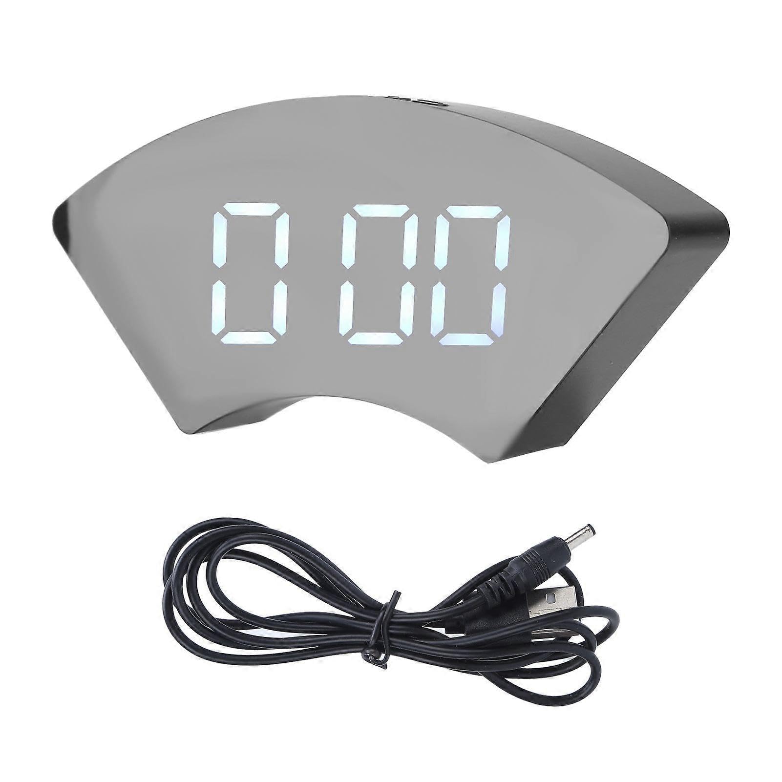 2025 Latest Model Clock Simple Electronic LED USB Mute Digital Alarm Clock