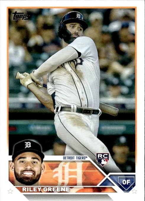 2023 Topps #31 Riley Greene NM-MT RC Rookie Tigers