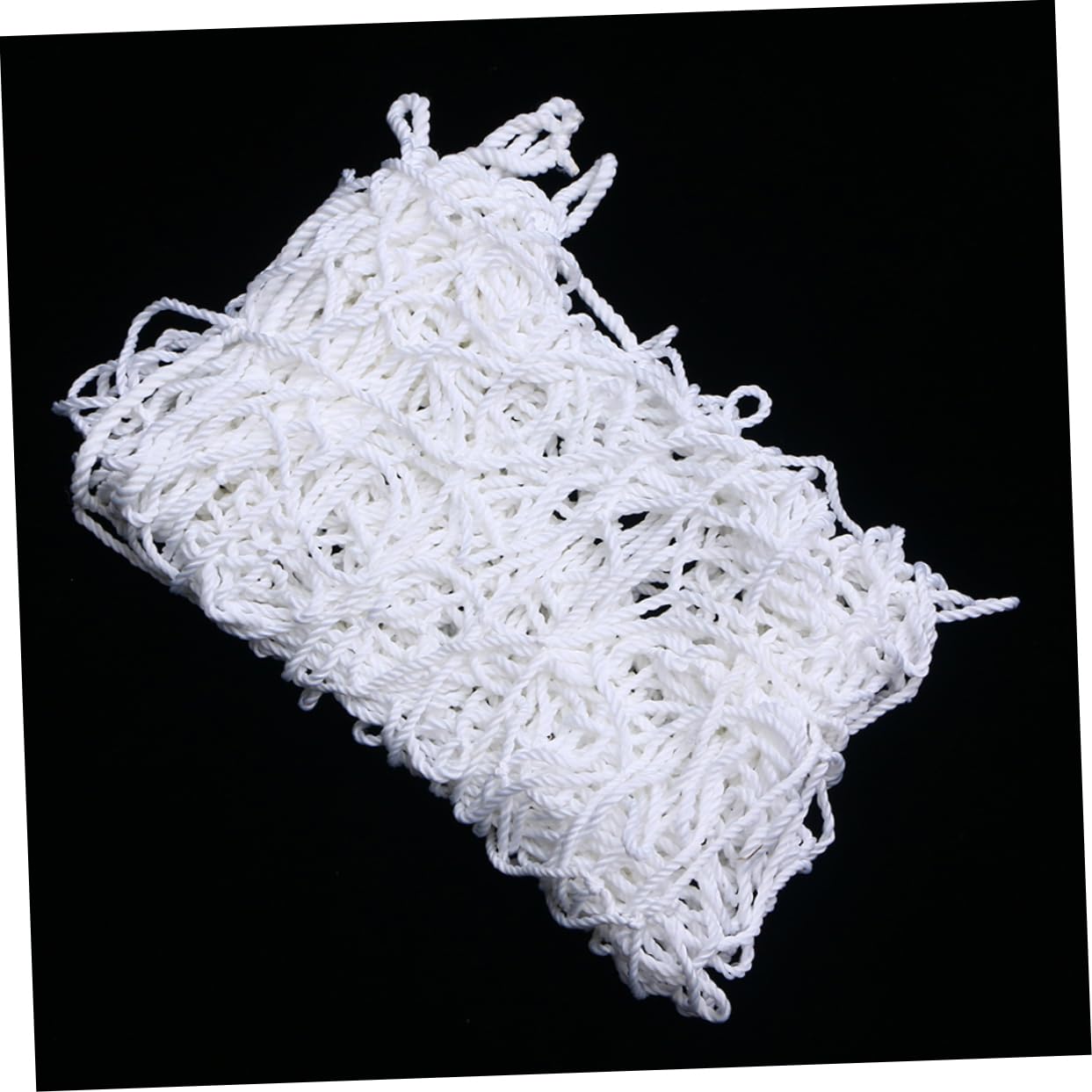 Rete per Porta da Calcio in Pe Bianco, 2 Pezzi per Allenamento | Football e Soccer Ball, Uso Backyard e Match, Accessori Sportivi per School, Giovani Atleti
