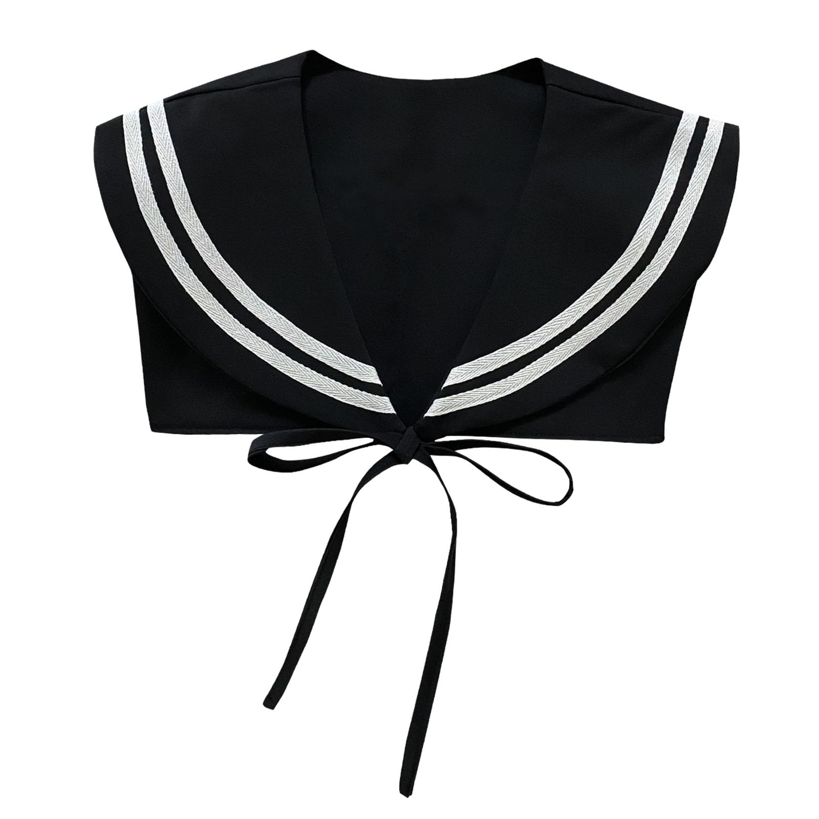 HoosaiyWoo Sailor Collars Scarf for Women Top Fake Collar Necklaces Shawl wraps Match Sweater Shirt Dress