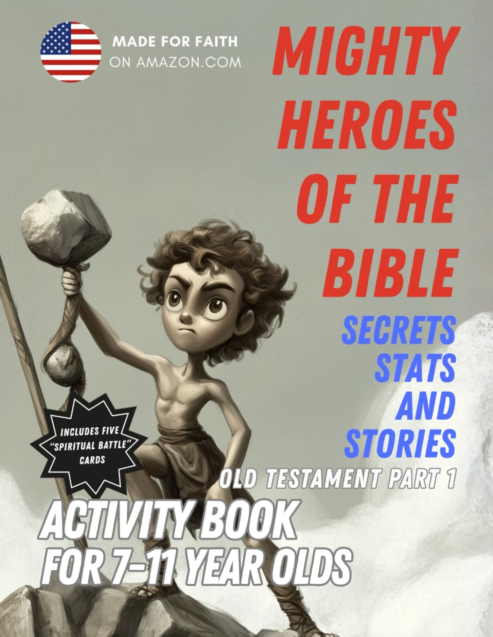 Mighty Heroes of the Bible Activity Book (Images of Faith: Made for Faith)