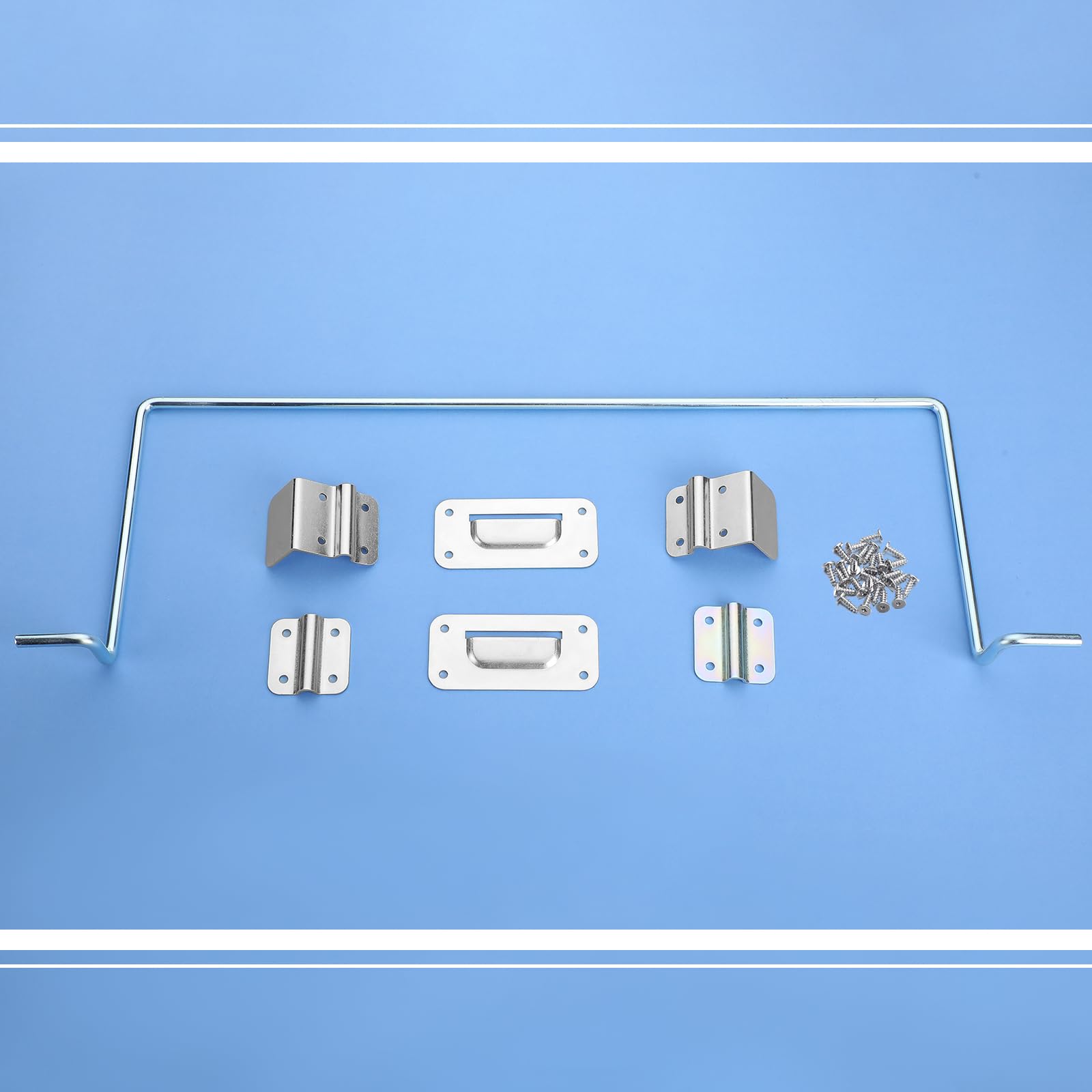 Table Hinge Brackets - Removable Metal Hardware -3 Table Hinge Brackets - Removable Metal Hardware -3